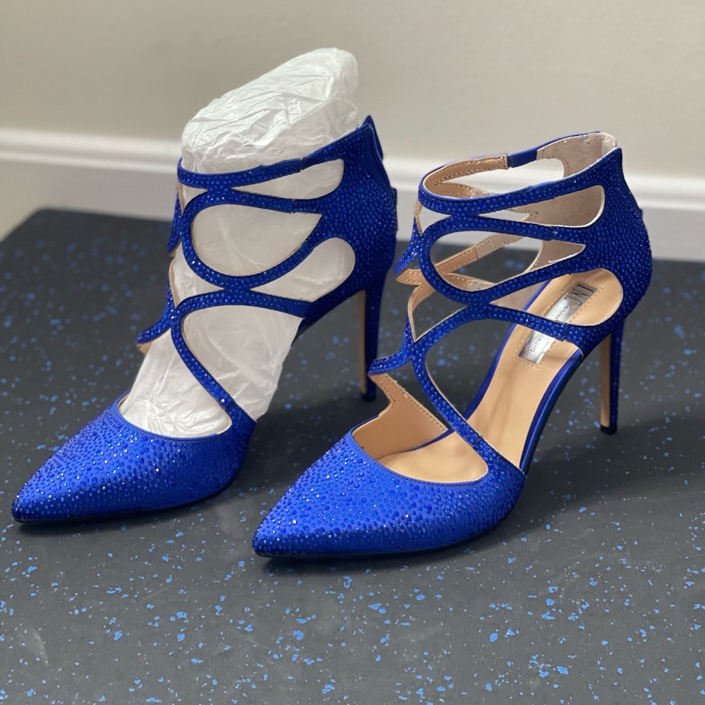 Royal Blue INC shoes